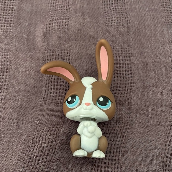 Littlest Pet Shop LPS/#121 Bunny Rabbit - Picture 3 of 4